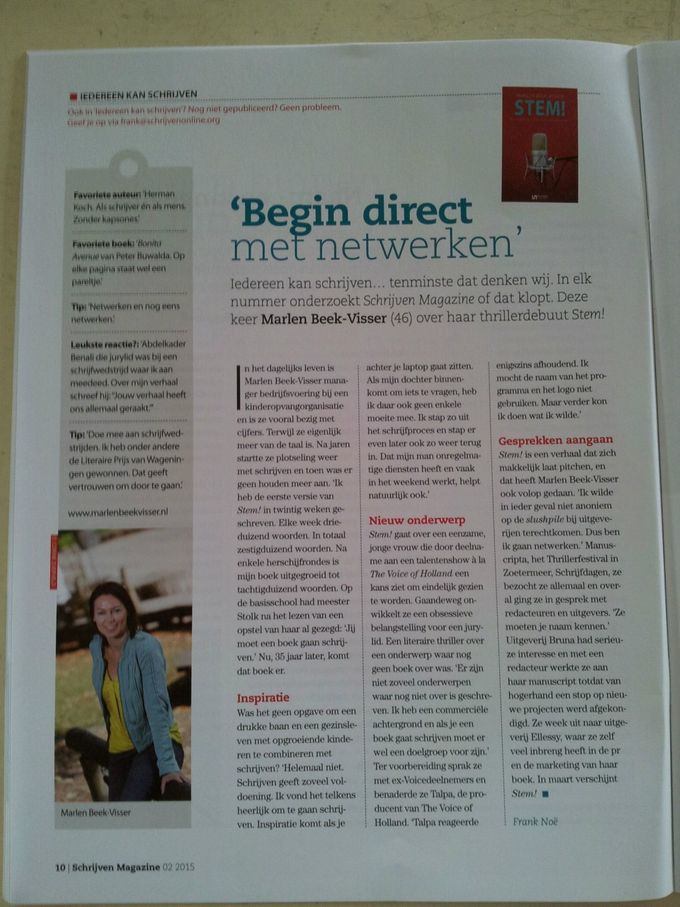 Schrijven Magazine